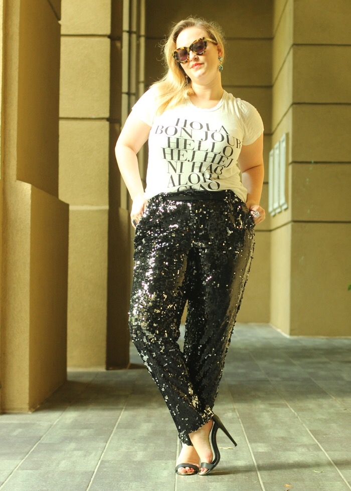 white party pants